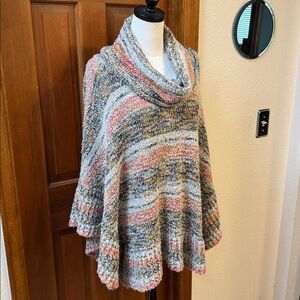 Sisters Multicolor Knit Sweater OS